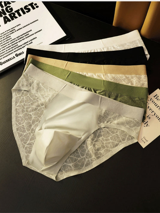 Lace Sexy and Breathable Men's Triangle Underwear