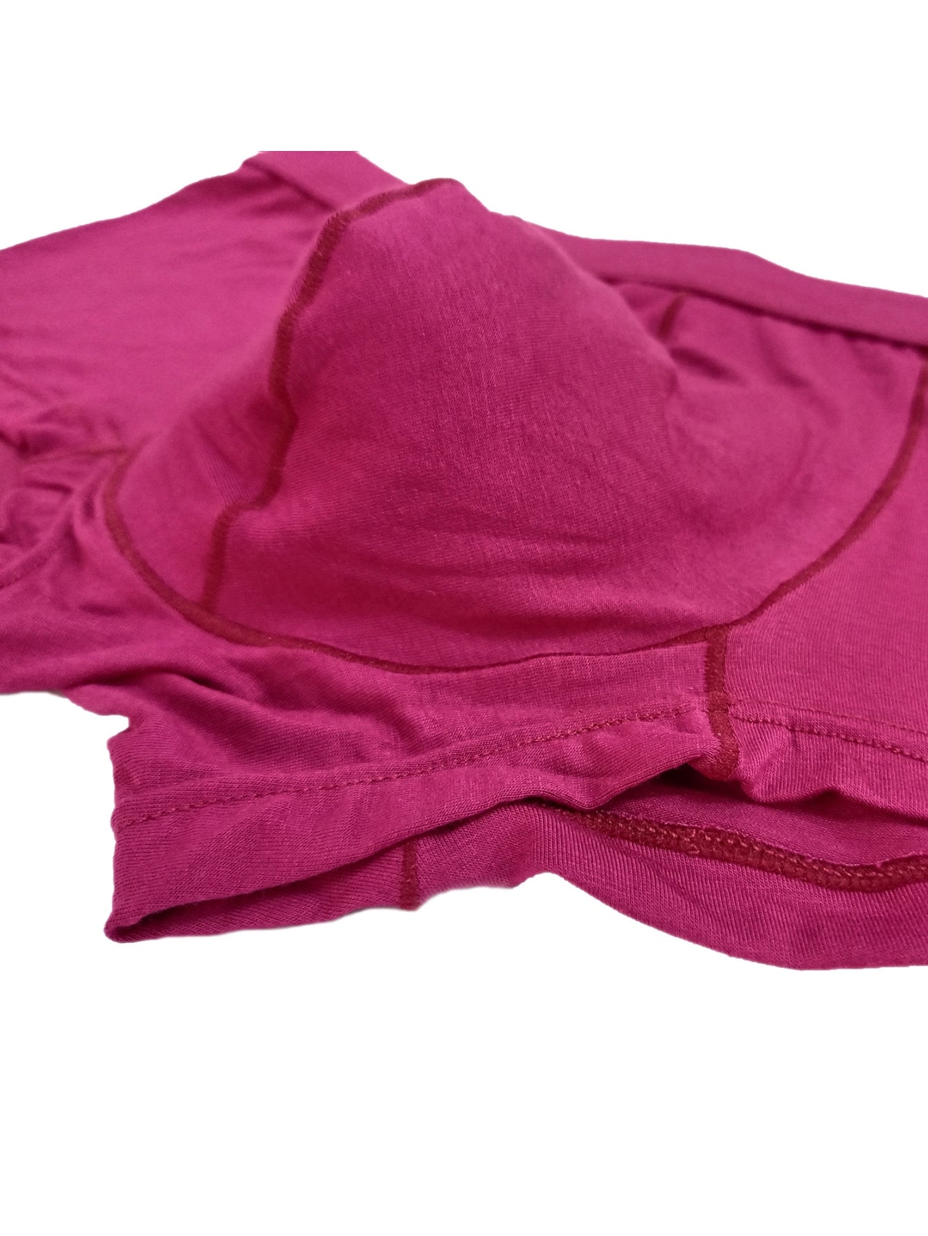 Solid-Color Modal Men's Mid-Rise Straight-Leg Underpants