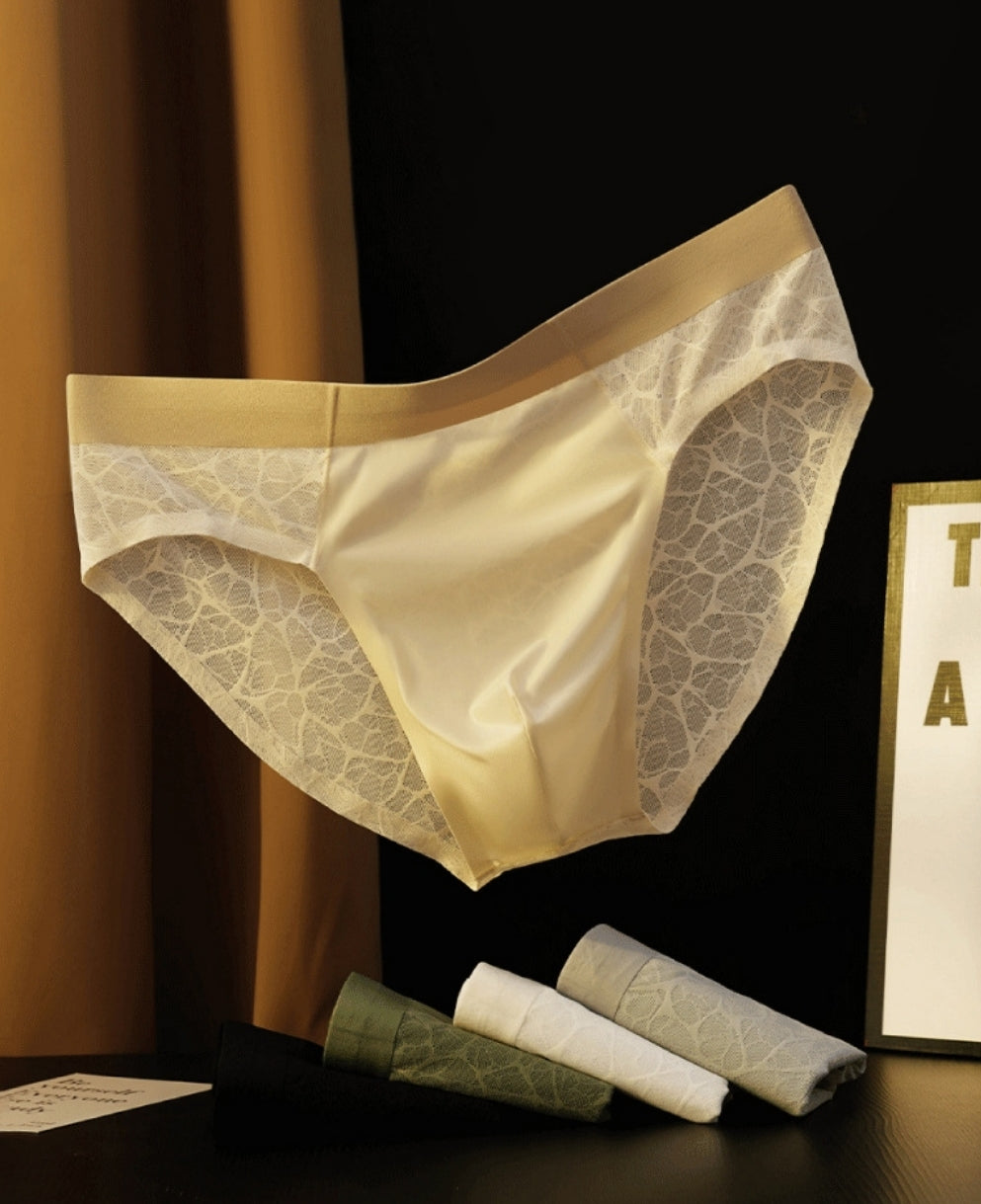 Lace Sexy and Breathable Men's Triangle Underwear