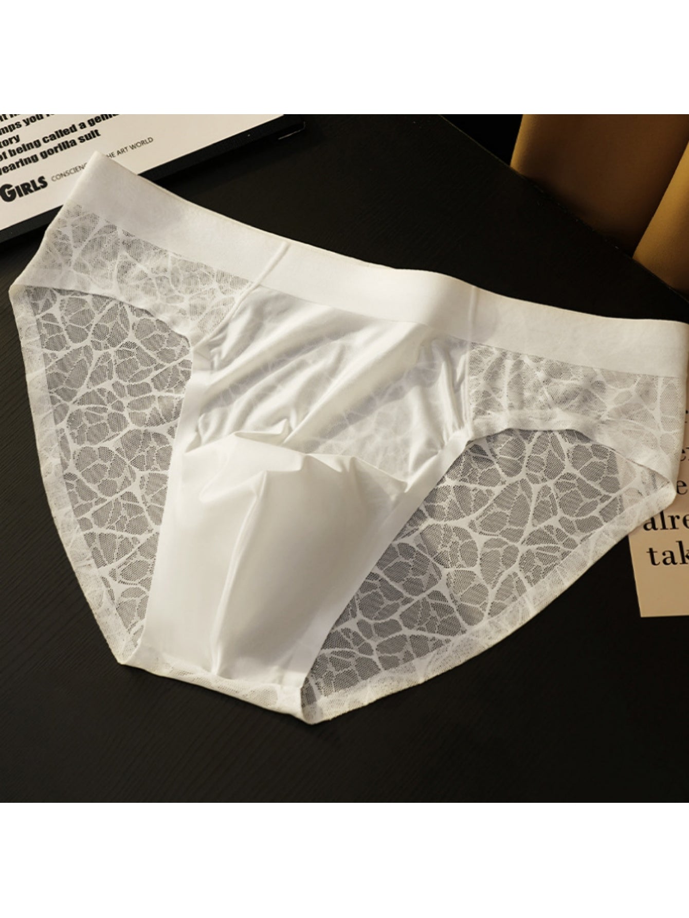 Lace Sexy and Breathable Men's Triangle Underwear