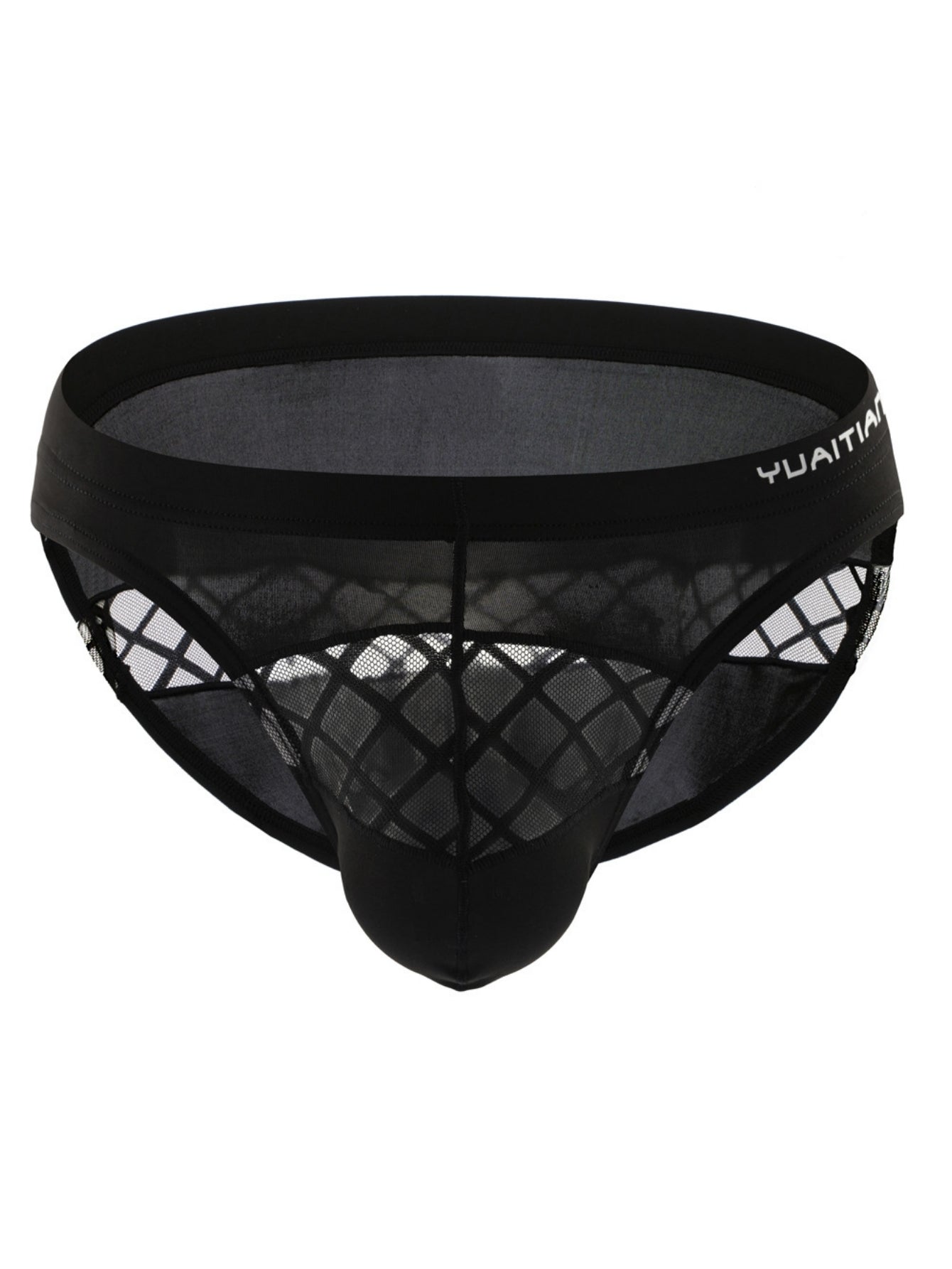 Net Fabric Men's Sexy Triangular Underwear