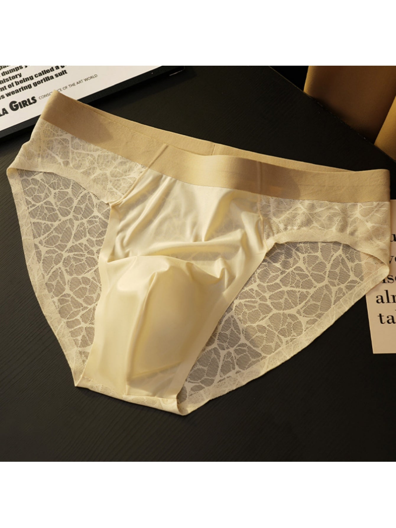 Lace Sexy and Breathable Men's Triangle Underwear