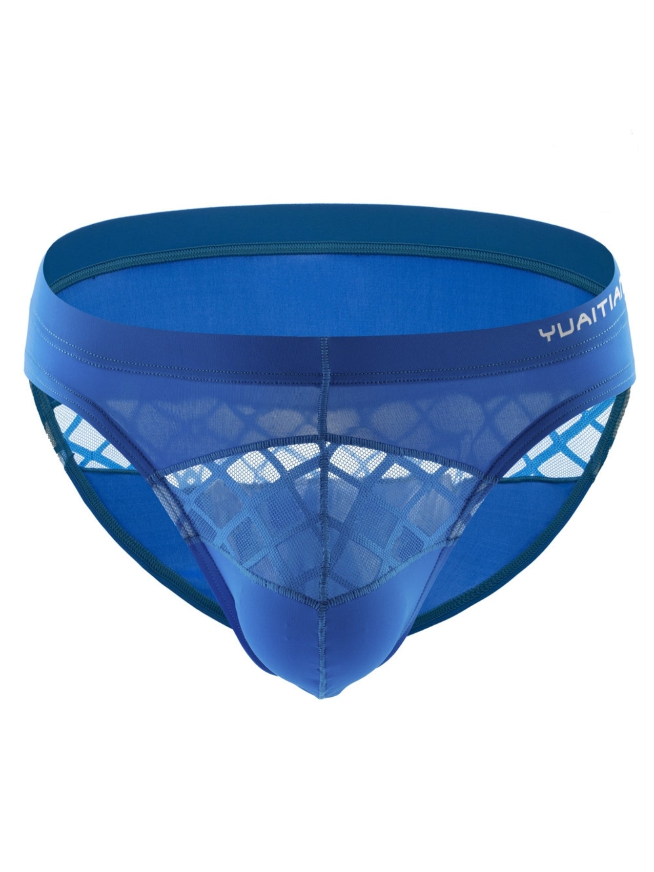 Net Fabric Men's Sexy Triangular Underwear