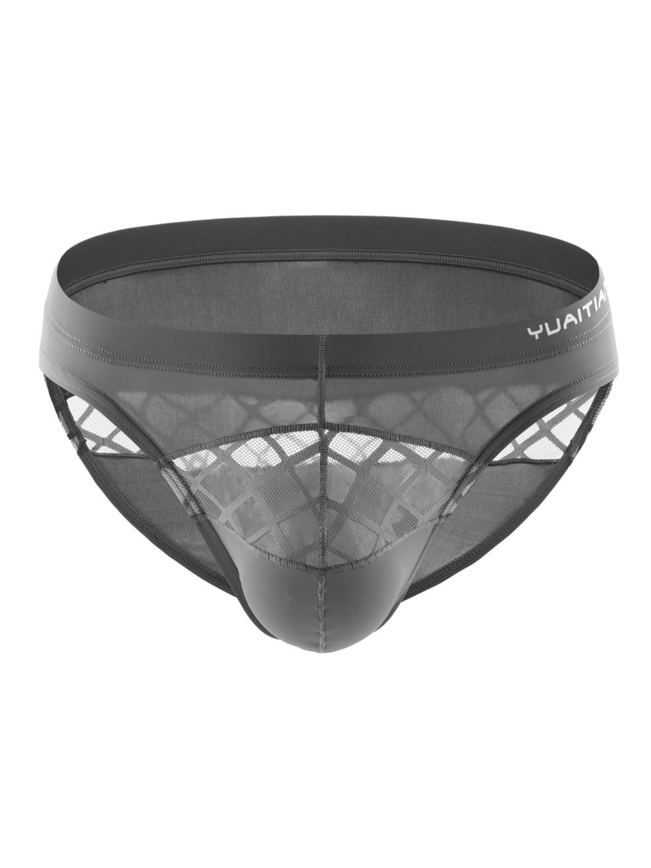 Net Fabric Men's Sexy Triangular Underwear
