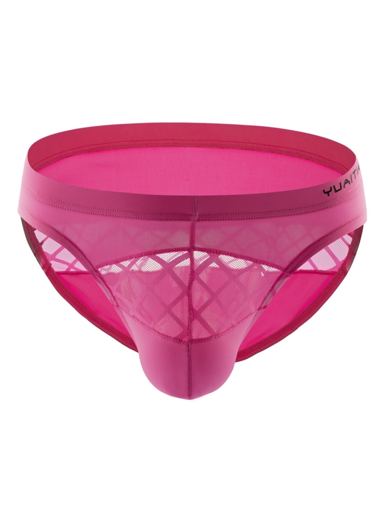 Net Fabric Men's Sexy Triangular Underwear